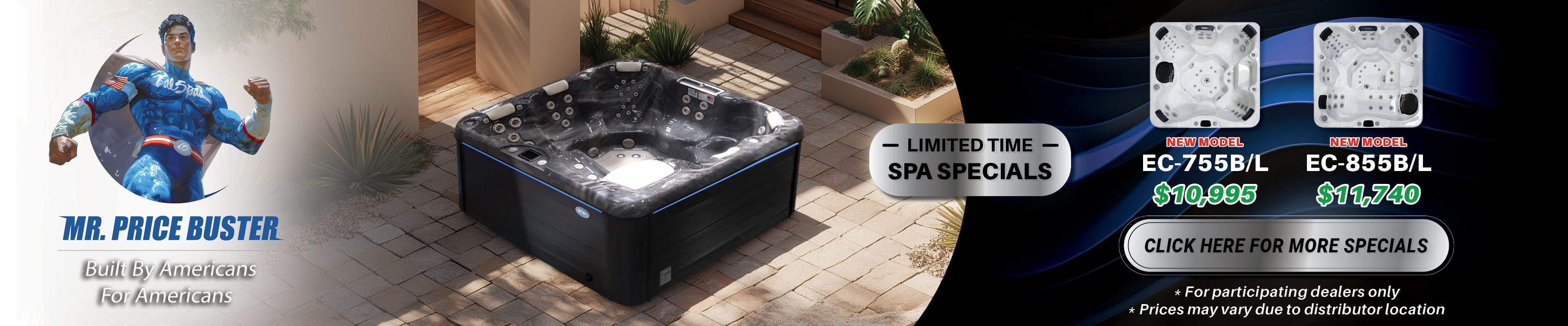 Calspas hot tub being used in a family setting - Arvada